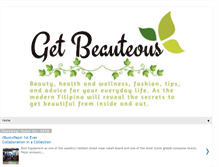 Tablet Screenshot of getbeauteous.com
